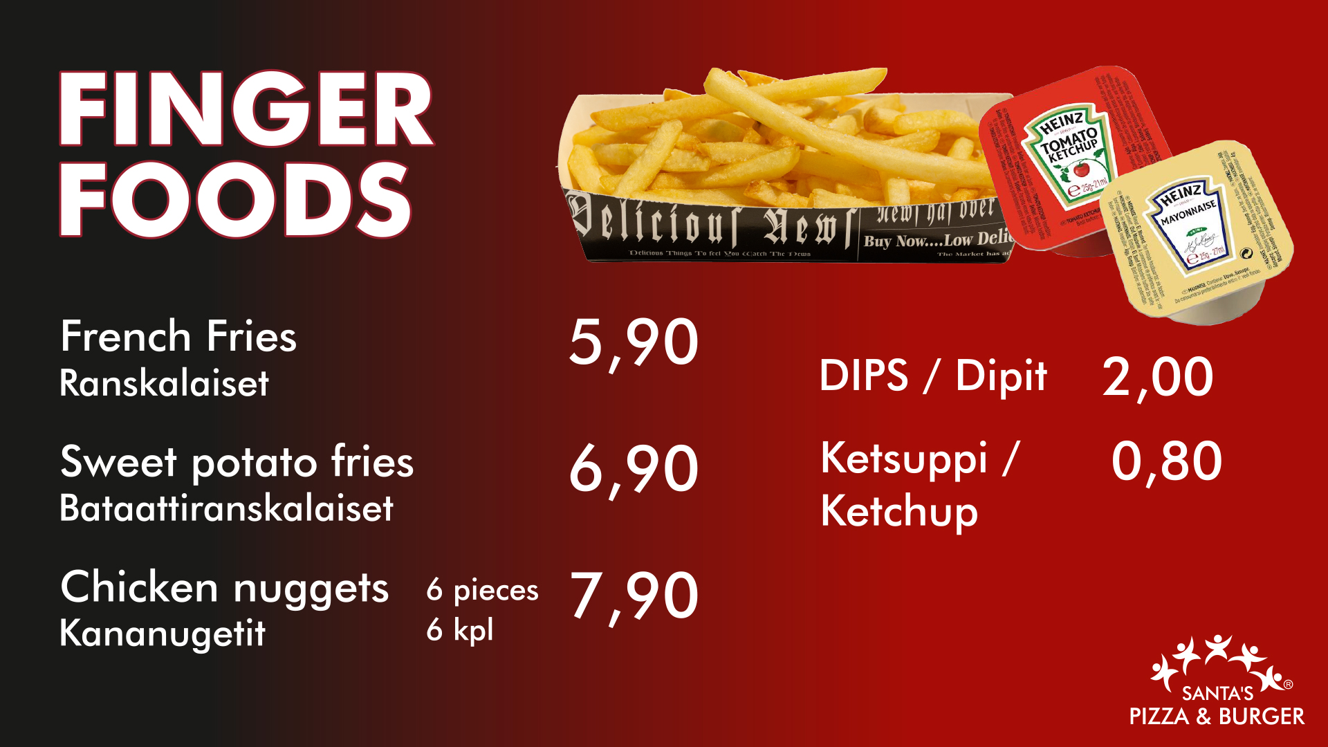 Supistettu sormisyötävät sesonki 24-25